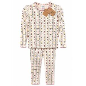 Mini‎ Boden Christmas Pajama Set Size 9Y 134cm NWT Holiday Print Pajamas